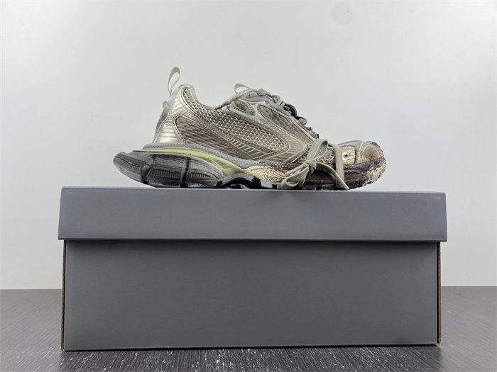 Ba*len*cia*ga 3xl trainer worn out dark grey 734734 w3xl7 comfortable 4382