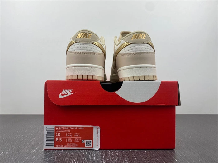 S*pportive nike dunk low phantom metallic gold dx5930- 4594
